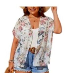 floral cover up one size fits most new